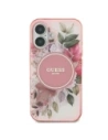 Kup Guess GUHMP16MHFWBDCEP Apple iPhone 16 Plus Hardcase IML Blume & Tonale Kreise MagSafe pink - GUE3632 - {ean13} - Sklep Home Screen