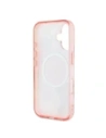 Buy Guess GUHMP16MHFWBDCEP Apple iPhone 16 Plus hardcase IML Flower & Tonal Circle MagSafe pink - GUE3632 - {ean13} - Home Screen Store Europe