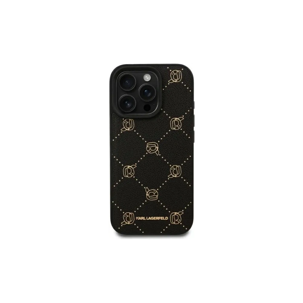 Etui Karl Lagerfeld KLHMP16LPGKHPHK Apple iPhone 16 Pro MagSafe Karl Head czarny/black