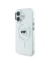 Kup Karl Lagerfeld KLHMP16MHLSKIH Apple iPhone 16 Plus Hardcase IML Metall Karl Kopf MagSafe weiß - KLD21733 - {ean13} - Sklep Home Screen