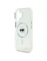 Kup Karl Lagerfeld KLHMP16MHLSKIH Apple iPhone 16 Plus Hardcase IML Metall Karl Kopf MagSafe weiß - KLD21733 - {ean13} - Sklep Home Screen