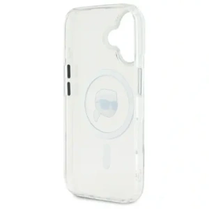 Kup Etui Karl Lagerfeld KLHMP16MHLSKIH Apple iPhone 16 Plus hardcase IML Metal Karl Head MagSafe bílý/white - KLD21733 - {ean13} - Sklep Home Screen