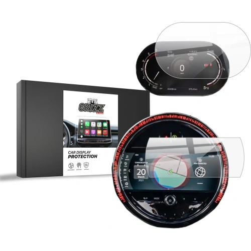 Kup Fólie keramická GrizzGlass CarDisplay Protection pro Mini Cabrio 3 2021-2023 [2w1] - GRZ11583 - {ean13} - Sklep Home Screen