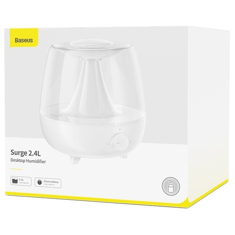 Nawilżacz powietrza Baseus Surge, 2.4l (biały)