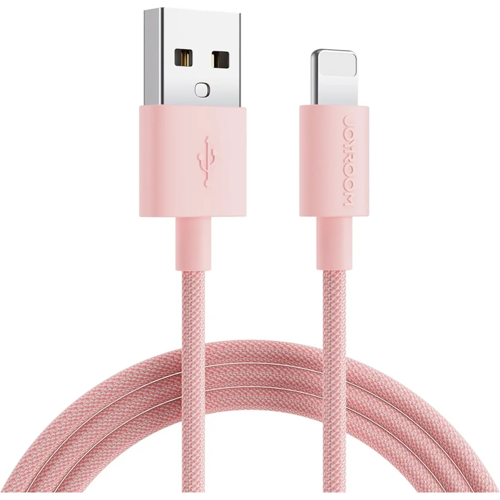 Kabel Joyroom Colorful Data Cable S-2030M13 USB-A / Lightning 2.4A 2m różowy