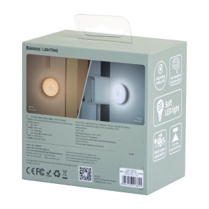 "Baseus Light garden Series Intelligent Induction Nightlight（No Dry battery）Warm light