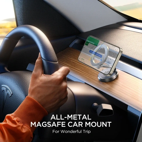 Buy Joyroom JR-ZS403 magnetic car dash mount grey - JYR1032 - {ean13} - Home Screen Store Europe