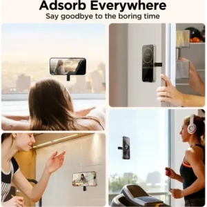 Buy Joyroom JR-ZS393 MagSafe magnetic phone holder with suction cups black - JYR1035 - {ean13} - Home Screen Store Europe