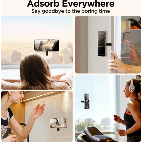 Buy Joyroom JR-ZS393 MagSafe magnetic phone holder with suction cups black - JYR1035 - {ean13} - Home Screen Store Europe