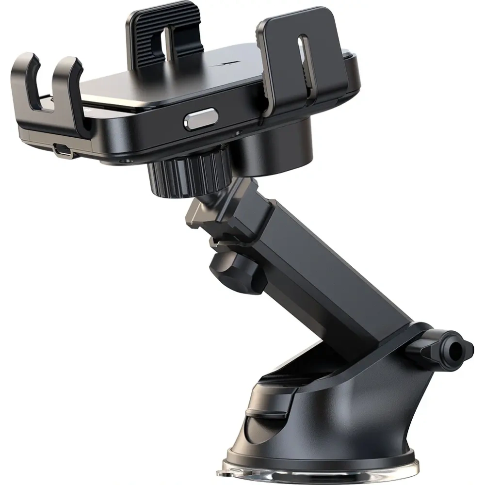 Uchwyt samochodowy na deskę rozdzielczą z ładowarką indukcyjną 15W Joyroom JR-ZS219 czarny