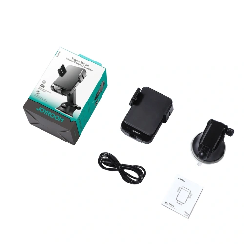 Kup Joyroom JR-ZS219 Auto Armaturenbrett Halterung mit 15W induktivem Ladegerät schwarz - JYR1037 - {ean13} - Sklep Home Screen