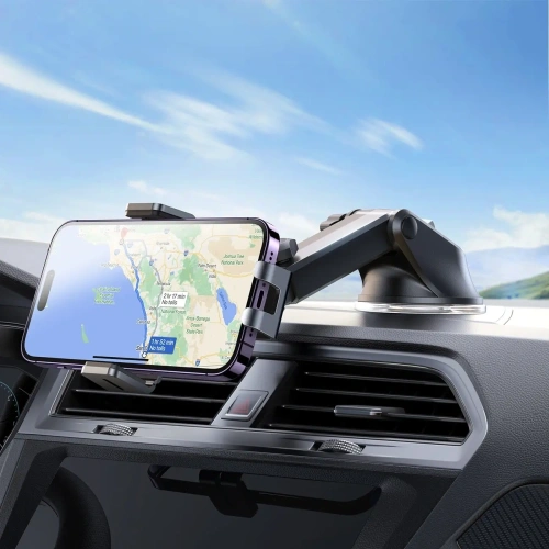 Buy Joyroom JR-ZS219 car dashboard mount with 15W inductive charger black - JYR1037 - {ean13} - Home Screen Store Europe