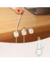 Buy Joyroom cable organiser JR-ZS368 magnetic white (6 pcs.) - JYR1041 - {ean13} - Home Screen Store Europe