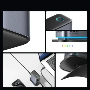 Kup Ładowarka sieciowa Joyroom JR-TCM02 wieloportowa GaN 65W 2xUSB-A, 4xUSB-C ciemnoszara - JYR1043 - {ean13} - Sklep Home Screen