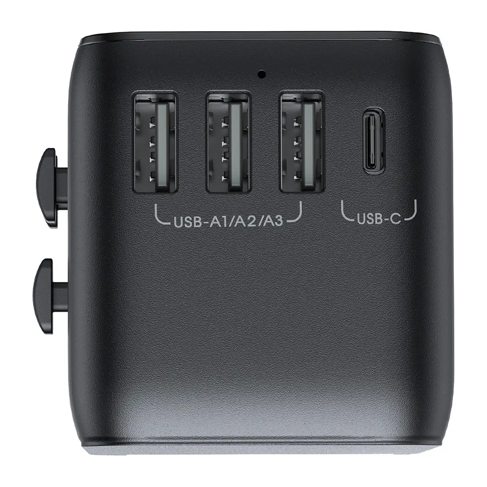 Adapter podróżny Joyroom JR-TCW01 17W EU / US / UK / JP / AU / CN czarny