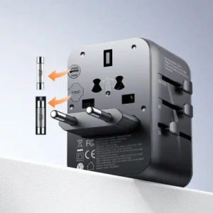 Kup Joyroom adaptor de călătorie JR-TCW01 17W EU / US / UK / JP / AU / CN negru - JYR1044 - {ean13} - Sklep Home Screen