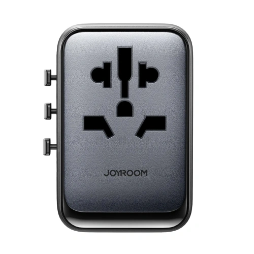Kup Adapter podróżny Joyroom JR-TCW02 65W EU / US / JP / AU / UK / CN czarny - JYR1045 - {ean13} - Sklep Home Screen