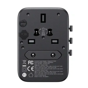 Kup Adapter podróżny Joyroom JR-TCW02 65W EU / US / JP / AU / UK / CN czarny - JYR1045 - {ean13} - Sklep Home Screen