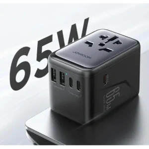 Kup Joyroom adaptor de călătorie JR-TCW02 65W EU / US / JP / AU / UK / CN negru - JYR1045 - {ean13} - Sklep Home Screen