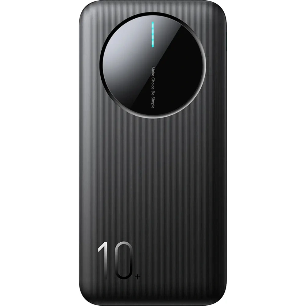 Powerbank Joyroom JR-PBF12 10000mAh 12W 2.4A 2xUSB-A, USB-C czarny