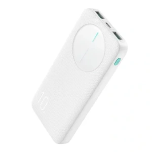 Buy Joyroom JR-PBF12 powerbank 10000mAh 12W 2.4A 2xUSB-A, USB-C white - JYR1047 - {ean13} - Home Screen Store Europe