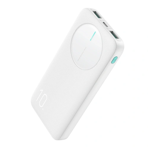 Kup Powerbank Joyroom JR-PBF12 10000mAh 12W 2.4A 2xUSB-A, USB-C bílý - JYR1047 - {ean13} - Sklep Home Screen