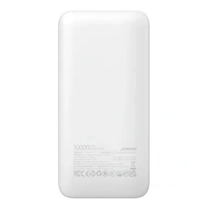 Kup Powerbank Joyroom JR-PBF12 10000mAh 12W 2.4A 2xUSB-A, USB-C biały - JYR1047 - {ean13} - Sklep Home Screen