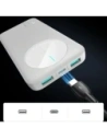 Kup Joyroom JR-PBF12 Powerbank 10000mAh 12W 2.4A 2xUSB-A, USB-C weiß - JYR1047 - {ean13} - Sklep Home Screen