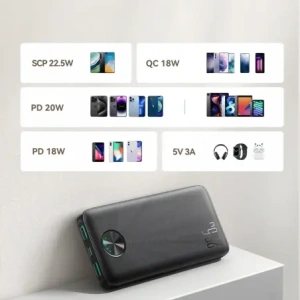 Kup Powerbank Joyroom JR-PBF15 10000mAh 22.5W USB-A USB-C 22.5W czarny - JYR1048 - {ean13} - Sklep Home Screen