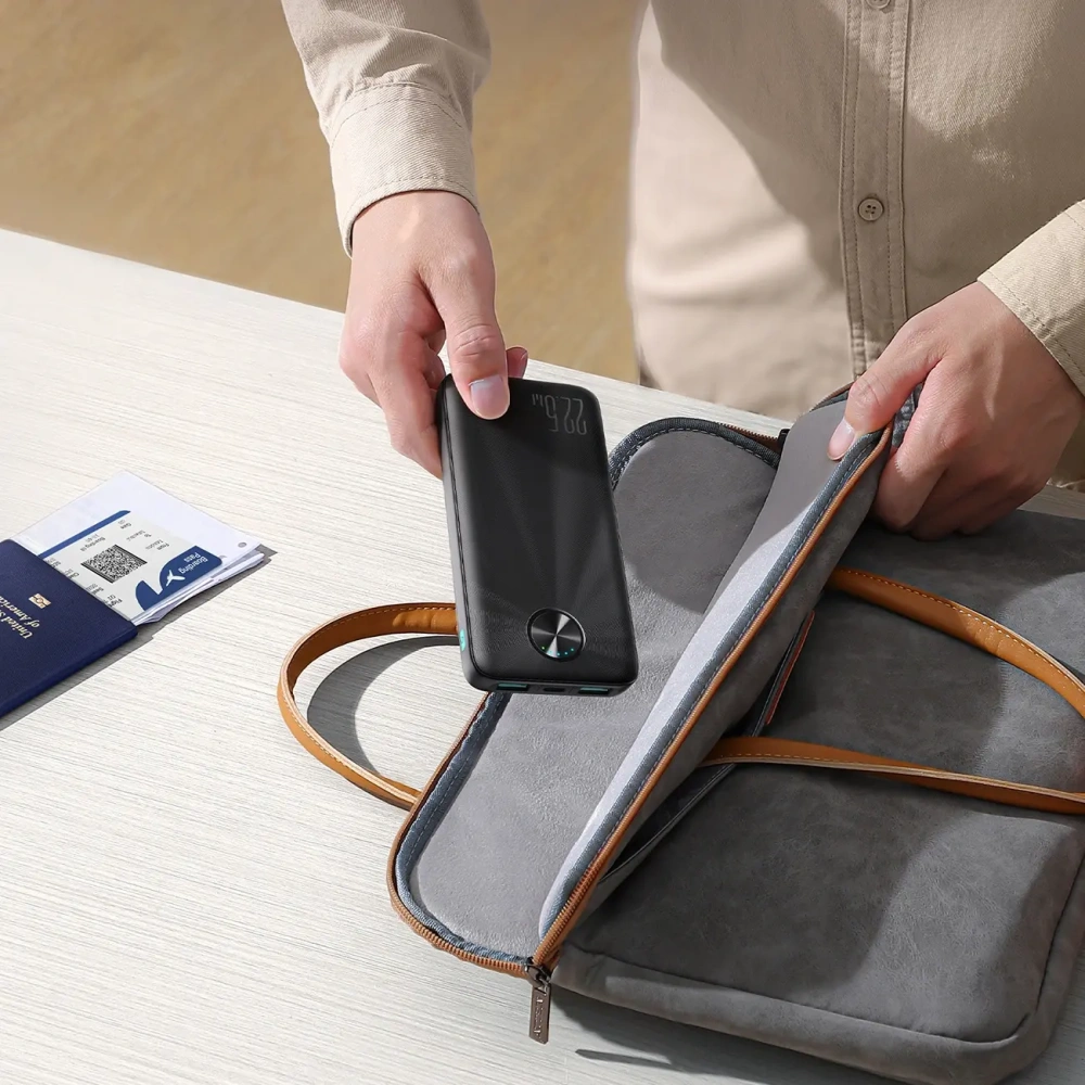 Powerbank Joyroom JR-PBF15 10000mAh 22.5W USB-A USB-C 22.5W czarny