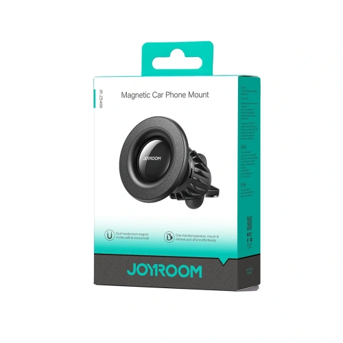 Kup Magnetický držák do auta na mřížku Joyroom JR-ZS406 černý - JYR1049 - {ean13} - Sklep Home Screen