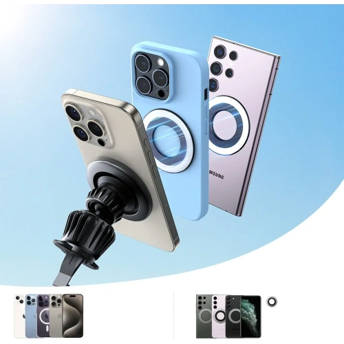 Kup Joyroom JR-ZS406 magnetische Auto-Luftventilmontage schwarz - JYR1049 - {ean13} - Sklep Home Screen