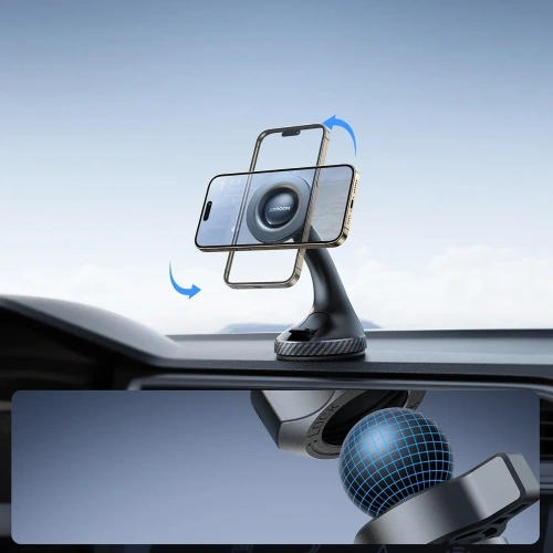 Buy Joyroom JR-ZS406 magnetic car dash mount black - JYR1050 - {ean13} - Home Screen Store Europe