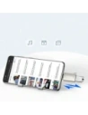 Kup Adapter Joyroom S-H151 USB-C (męski) / USB-A (żeński) z oczkiem na smycz srebrny - JYR1052 - {ean13} - Sklep Home Screen