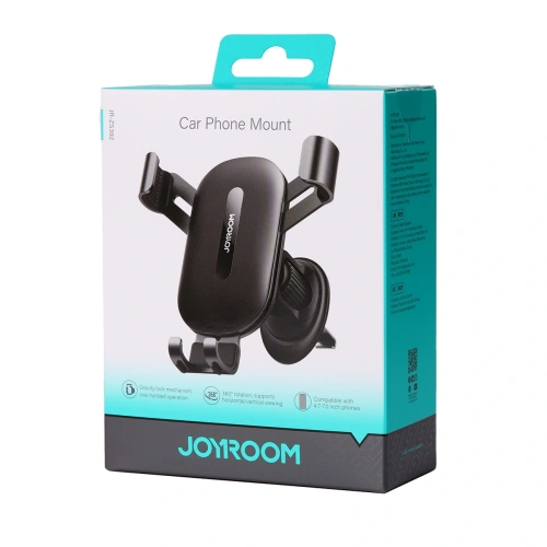 Kup Uchwyt Joyroom JR-ZS392 pentru telefon grawitational pentru grila de ventilație - negru - JYR1053 - {ean13} - Sklep Home Screen