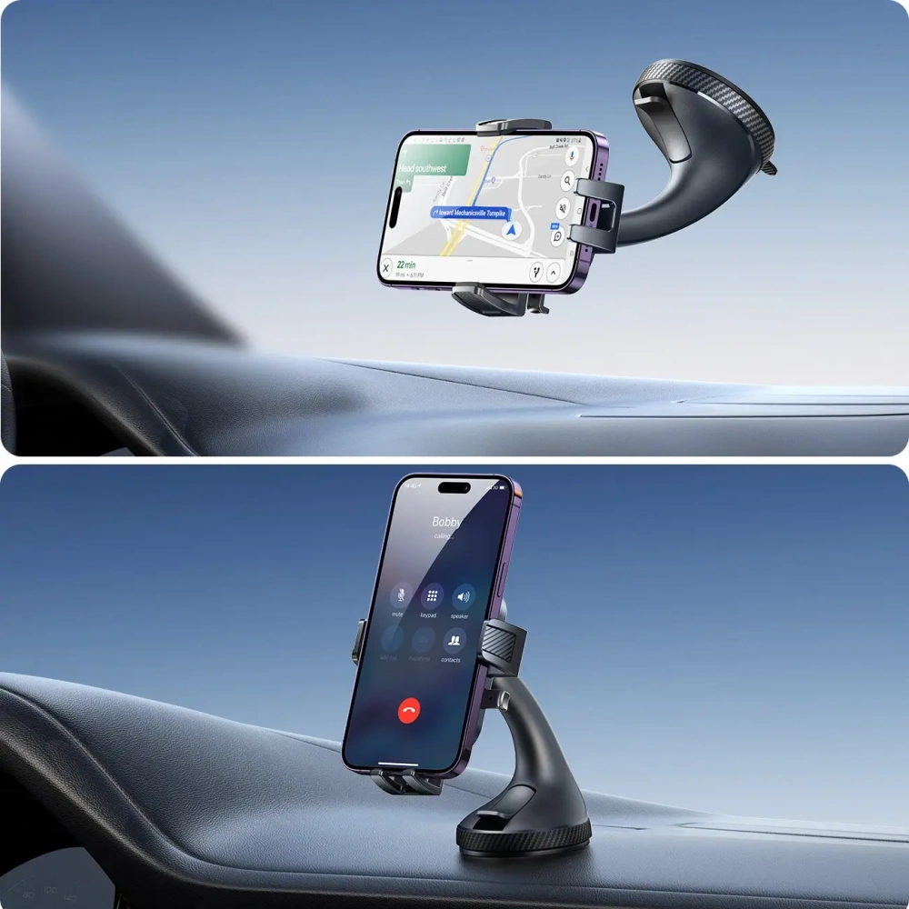 Uchwyt samochodowy na szybę Joyroom JR-OK6 czarny