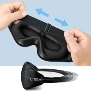 Buy Tech-Protect Eyeshade Sleep Mask Matte Black - THP3282 - {ean13} - Home Screen Store Europe
