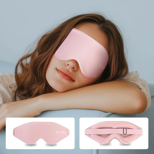 Kup Opaska na oči do spánku Tech-Protect Oční maska na spánek Baby Pink - THP3283 - {ean13} - Sklep Home Screen