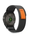 Tech-Protect Nylon Garmin Fenix 5 / 6 / 6 Pro / 7 / 8 47mm / E Negru/oranj