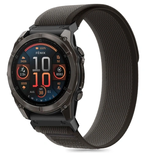 Kup Pasek Tech-Protect Nylon Garmin Fenix 5 / 6 / 6 Pro / 7 / 8 47mm / E Black/orange - THP3285 - {ean13} - Sklep Home Screen