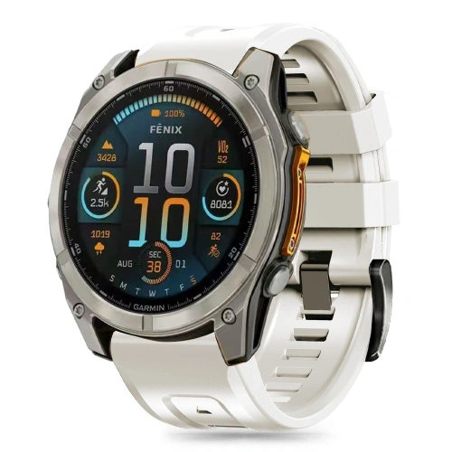 Kup Pásek Tech-Protect Silicone Garmin Fenix 5s / 5s Plus / 6s / 6s Pro / 7s / 8 43mm Titanium - THP3295 - {ean13} - Sklep Home Screen