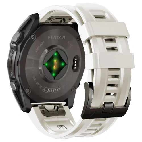 Kup Pásek Tech-Protect Silicone Garmin Fenix 5s / 5s Plus / 6s / 6s Pro / 7s / 8 43mm Titanium - THP3295 - {ean13} - Sklep Home Screen