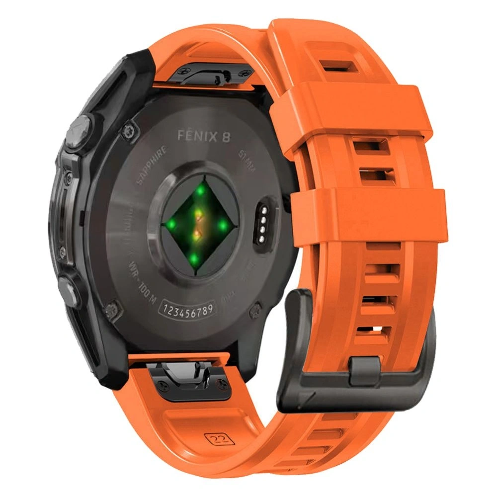 Pasek Tech-Protect Silicone Garmin Fenix 5s / 5s Plus / 6s / 6s Pro / 7s / 8 43mm Orange