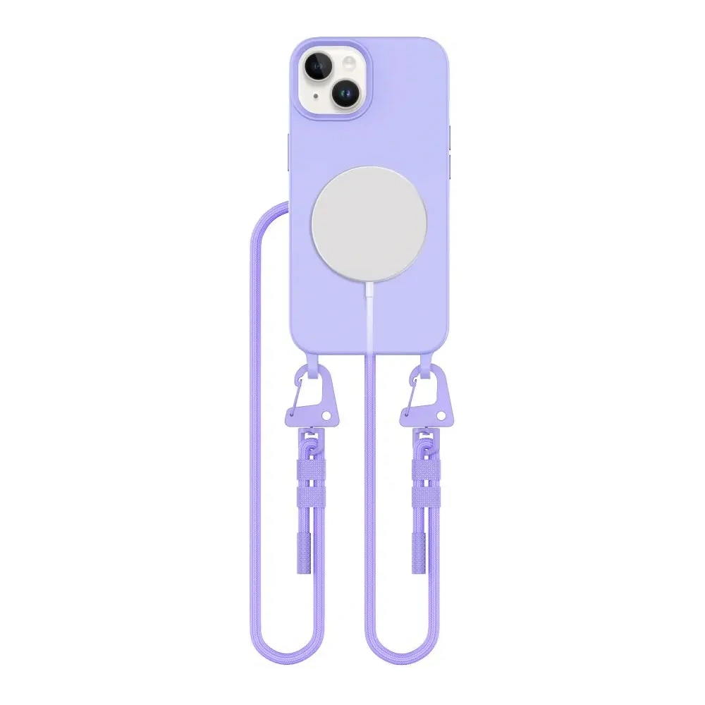 Etui Tech-Protect Magnecklace MagSafe Apple iPhone 13 Lavender
