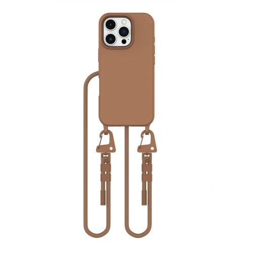 Kup Etui Tech-Protect Magnecklace MagSafe Apple iPhone 16 Pro Čokoládově hnědá - THP3306 - {ean13} - Sklep Home Screen