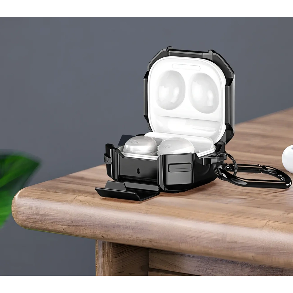 Etui Dux Ducis SECG Samsung Galaxy Buds Live / Buds Pro / Buds 2 / Buds 2 Pro czarne