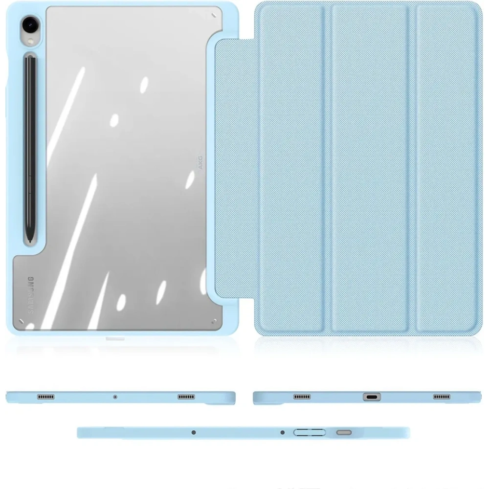 Etui Dux Ducis Toby Samsung Galaxy Tab S9 / S9 FE niebieskie