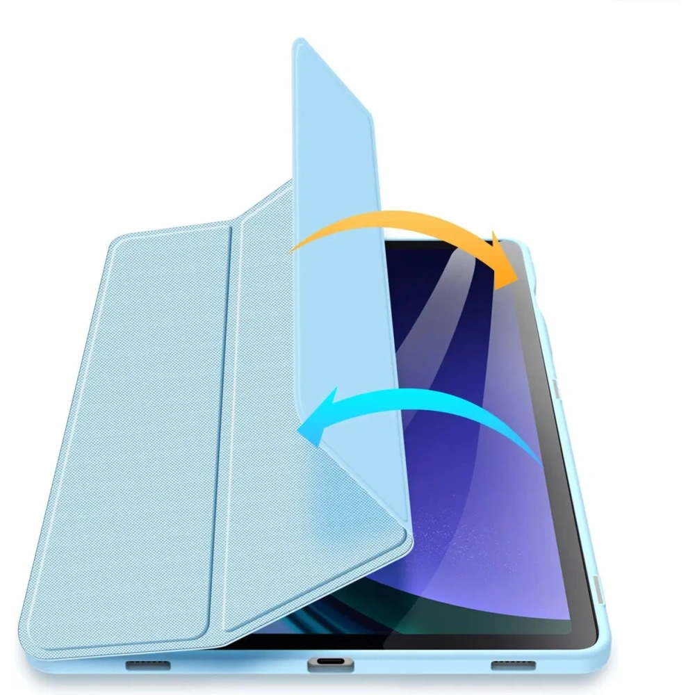Etui Dux Ducis Toby Samsung Galaxy Tab S9 / S9 FE niebieskie