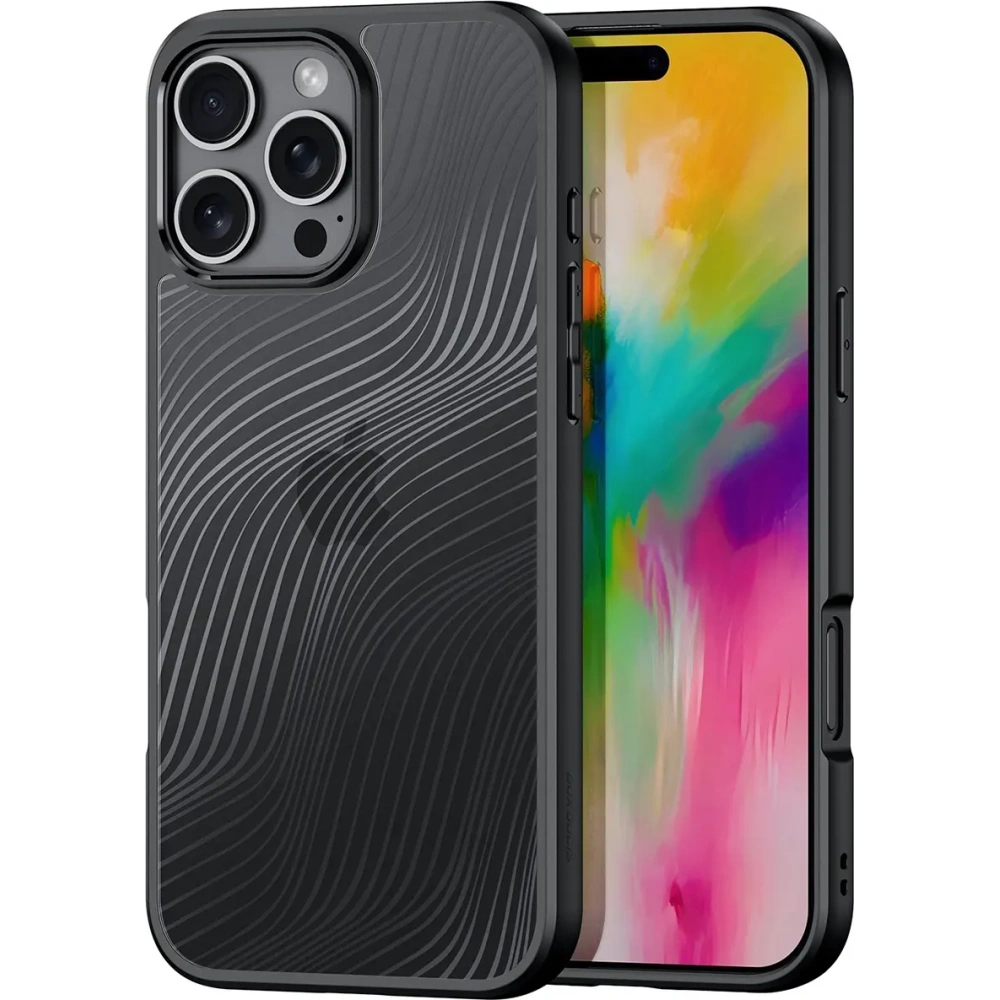 Etui Dux Ducis Aimo Apple iPhone 16 Pro Max czarne