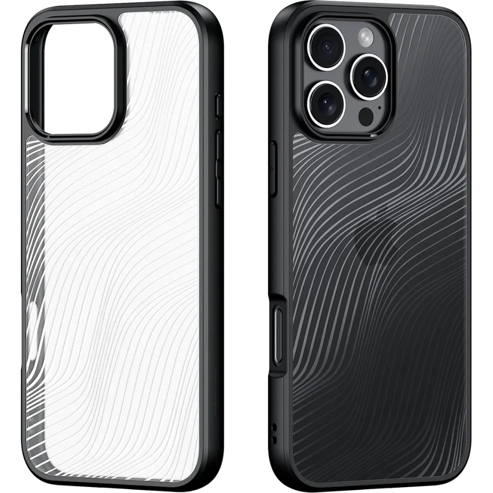 Etui Dux Ducis Aimo Apple iPhone 16 Pro Max czarne